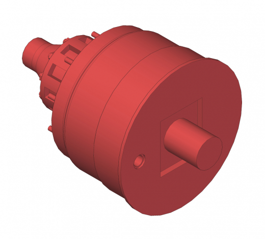Radnabe Trommelbremse Antriebsachse