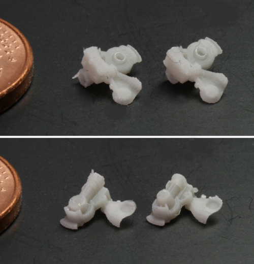 Druckluftkupplungen-Set offen realistisch