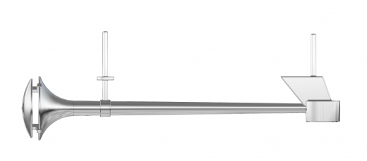Drucklufthorn Typ 2 (80 cm, rund, geschlossen)