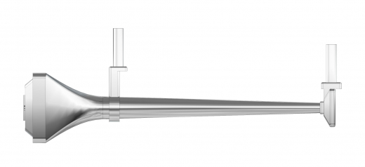 Drucklufthorn Typ 3 (60 cm, eckig, geschlossen)