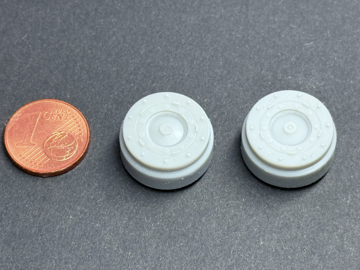 Radnabe mit Scheibenbremse Lenkachse Einfach