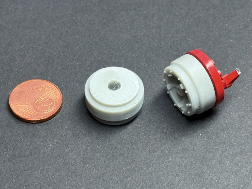 Radnabe mit Scheibenbremse Lenkachse Einfach