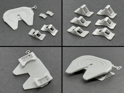 Sattelkupplung Typ 1 (6,25 mm Bauhöhe)