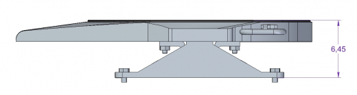 Sattelkupplung Typ 2 (6,25 mm Bauhöhe)