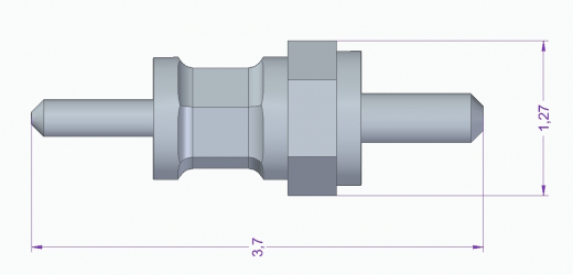 Druckluft Fitting Gerade
