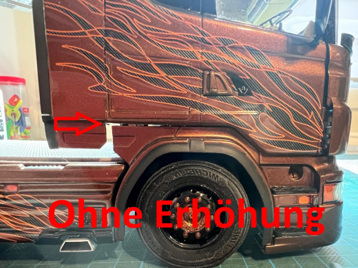 Erhöhung Führerhaus