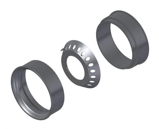 22.5 x 11.75 ET 120 - Stahl - 20 Loch