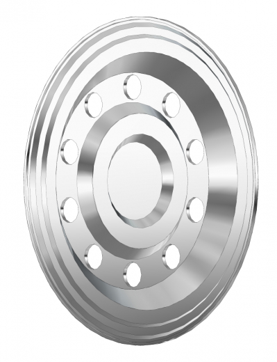 Radzierblende Typ 1 22,5" Flach