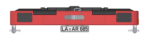 Stoßstange Einfach (Variante 2) ohne Scheinwerfer Stoßstange Einfach (Variante 2) ohne Scheinwerfer