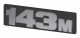 Typenschild 143M