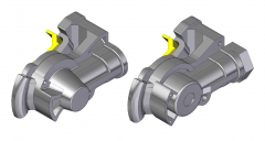 Druckluftkupplungen-Set geschlossen