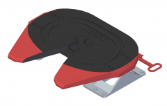 Sattelkupplung Typ 1 (7,7 mm Bauhöhe)