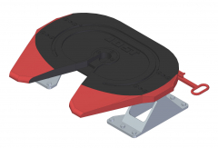 Sattelkupplung Typ 1 (10,4 mm Bauhöhe)