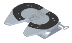 Sattelkupplung Typ 2 (6,25 mm Bauhöhe)
