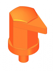 Radmutter-Indikator Geschlossen Hoch