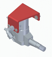 Bremskraftregler mit Halter