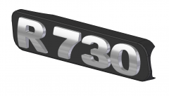 R730 Schriftzug