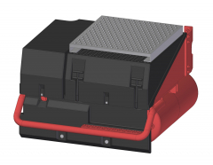 Batteriebox mit Trittblech